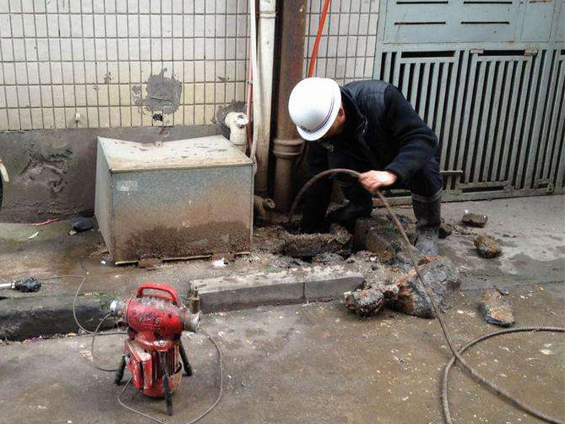 钟山疏通下水道-洗菜池疏通